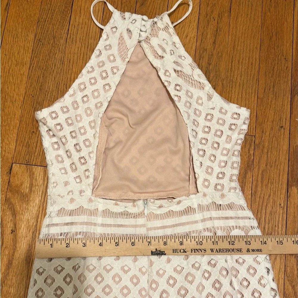 Lulu's Steal A Kiss White Lace Dress - Picture 4 of 7